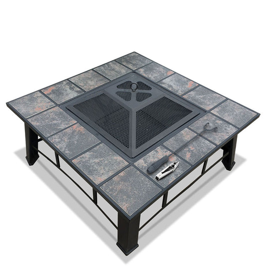 4-In-1 Fire Pit BBQ Table