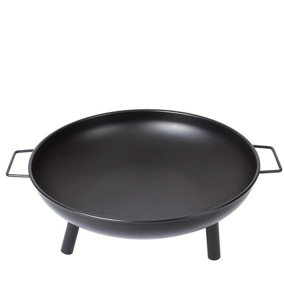 Fire Pit Bowl with Handles & Legs