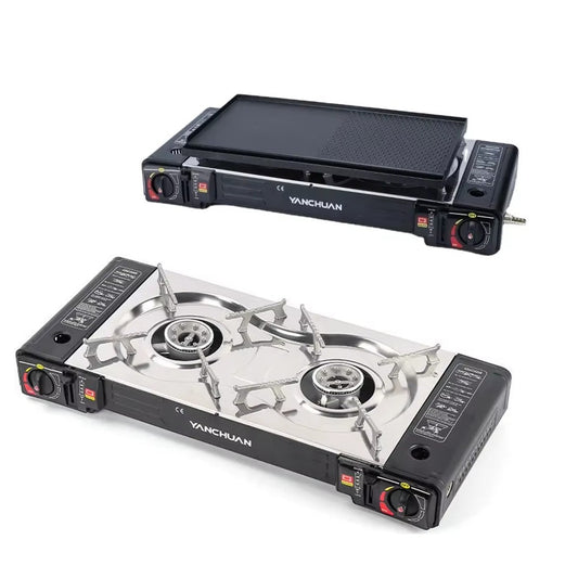 Portable 2 Burner Butane Stove