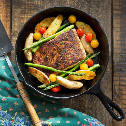 3-Piece Pre-Seasoned Cast Iron Skillet Set