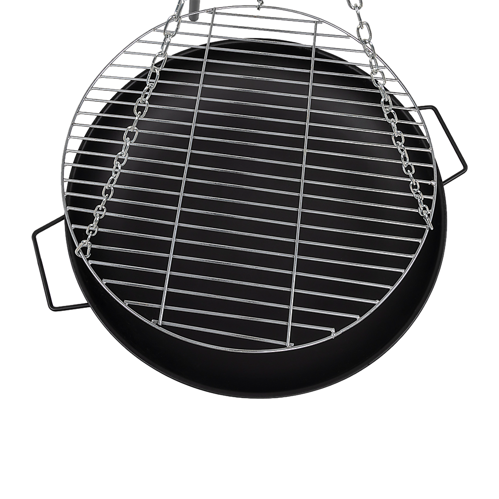 Tripod Fire Pit BBQ with Adjustable Grill