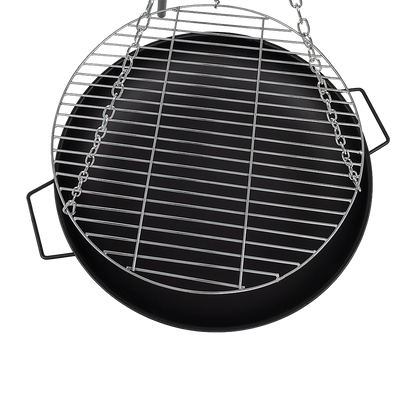 Tripod Fire Pit BBQ with Adjustable Grill