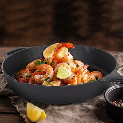 30cm Pre-Seasoned Cast Iron Skillet
