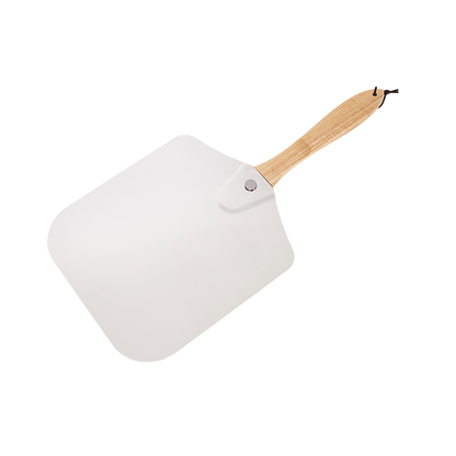 Metal Pizza Peel with Foldable Wooden Handle