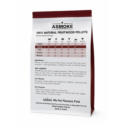 Cherry Wood BBQ Smoker Pellets (9kg / 20lbs)