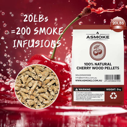 Cherry Wood BBQ Smoker Pellets (9kg / 20lbs)