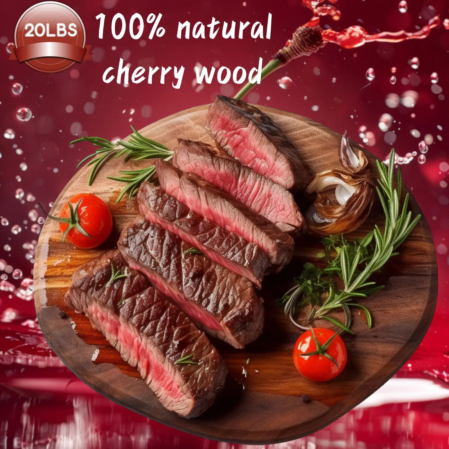 Cherry Wood BBQ Smoker Pellets (9kg / 20lbs)