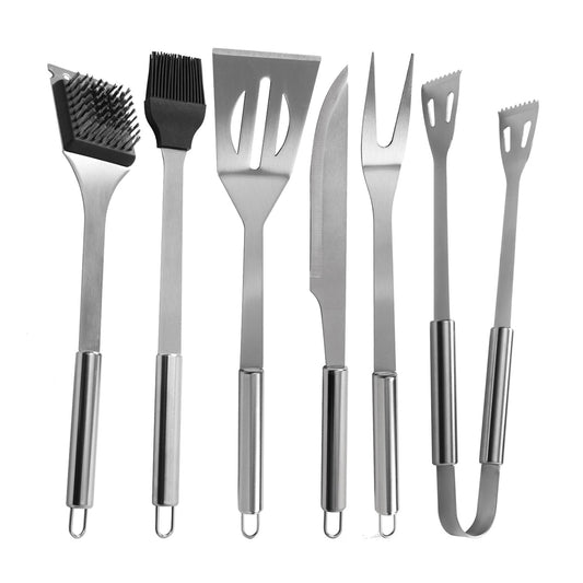 Premium 6-Piece BBQ Tool Set