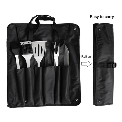 Premium 6-Piece BBQ Tool Set
