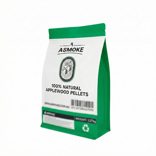 Apple Wood BBQ Smoker Pellets (2.27kg) - Premium Fruit Hardwood for Chicken & Pork