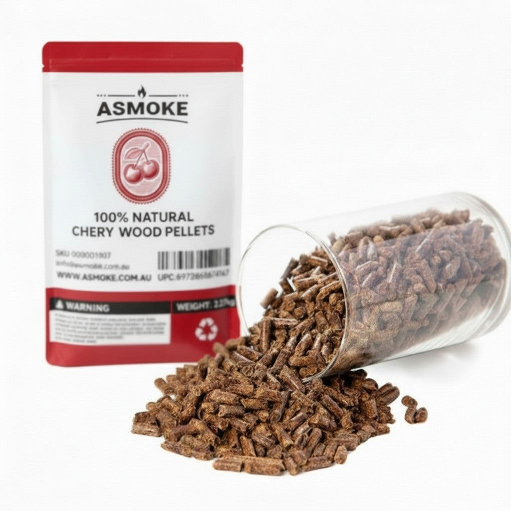 Cherry Wood BBQ Smoker Pellets Bulk Bundle (8 x 2.27kg Bags)