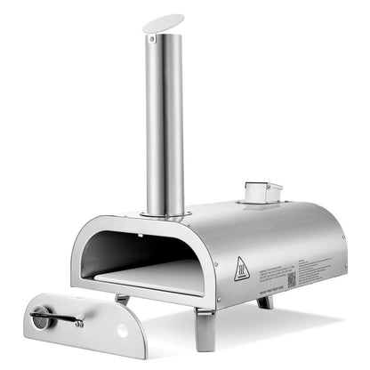 30cm Pellet Pizza Oven with Built-in Thermometer