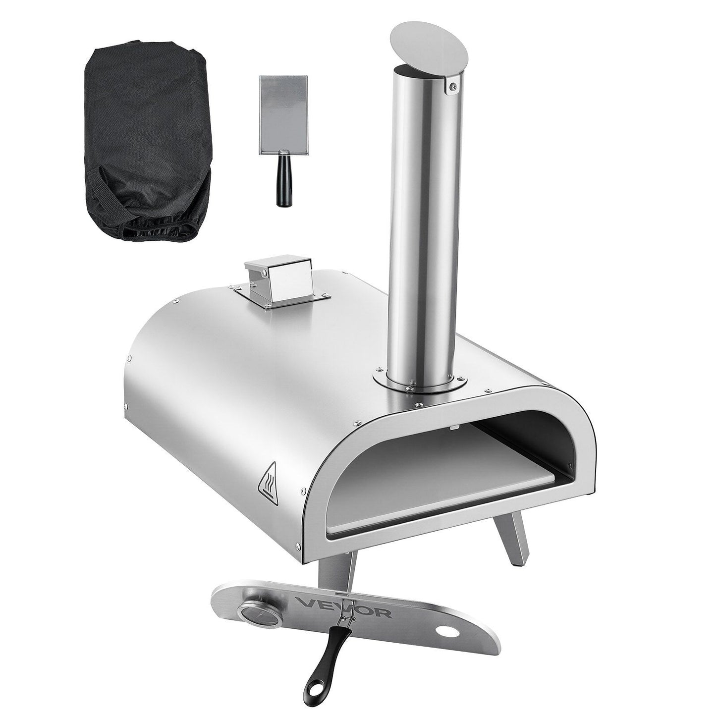 30cm Pellet Pizza Oven with Built-in Thermometer