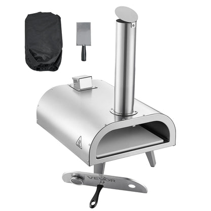 30cm Pellet Pizza Oven with Built-in Thermometer