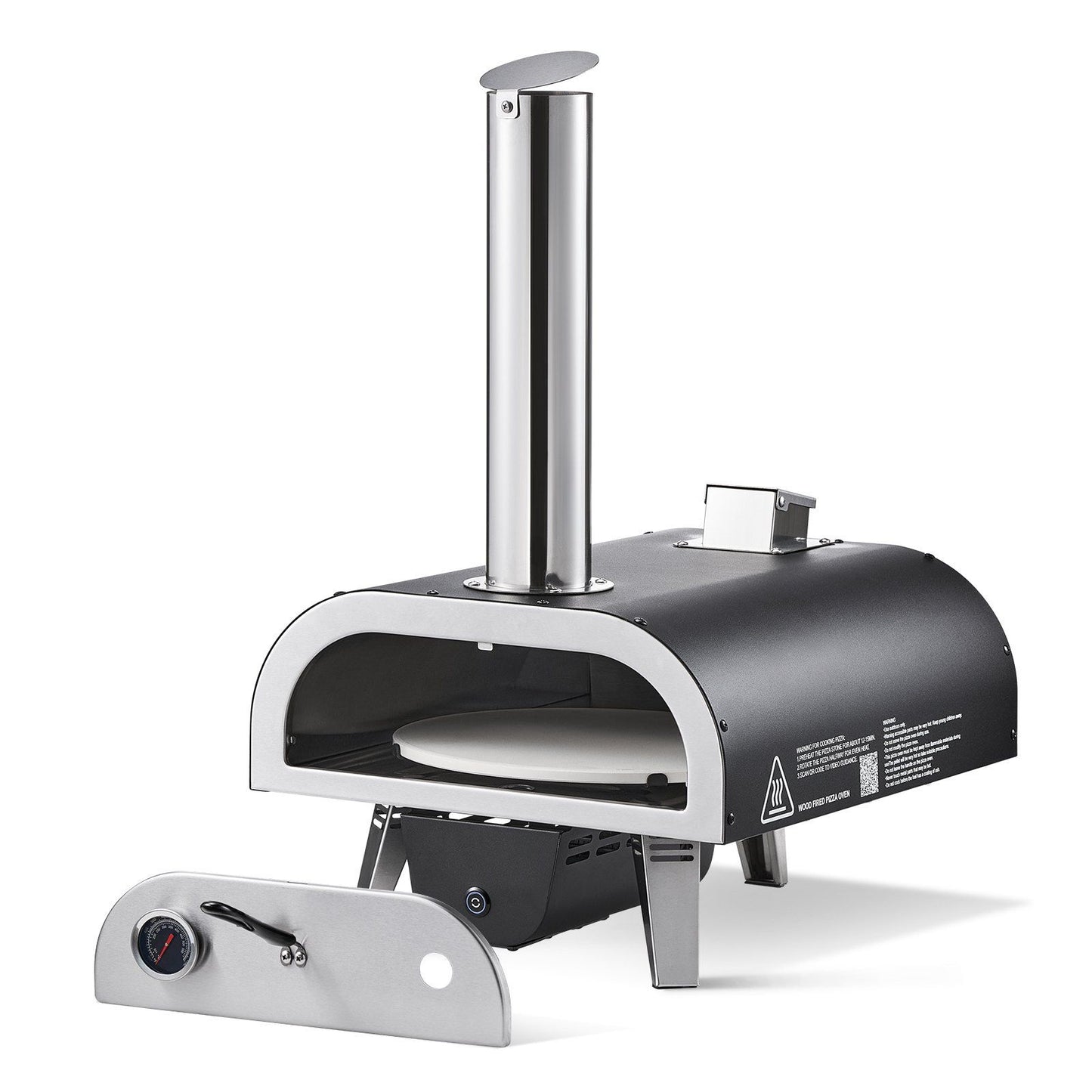 30cm Rotating Pellet Pizza Oven