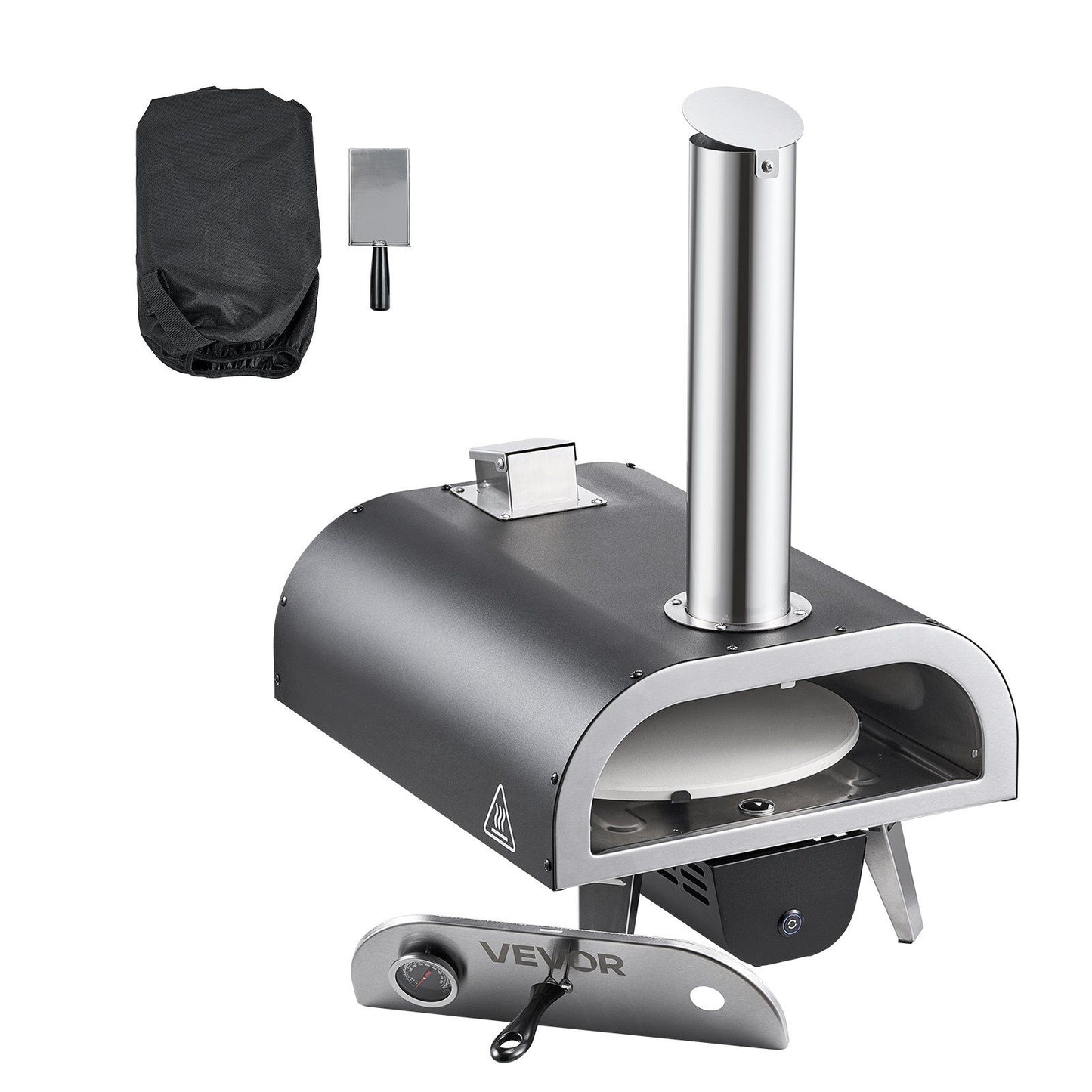 30cm Rotating Pellet Pizza Oven