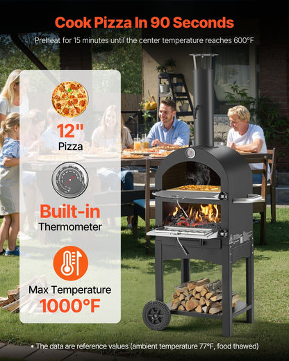 Outdoor Pellet  Pizza Oven