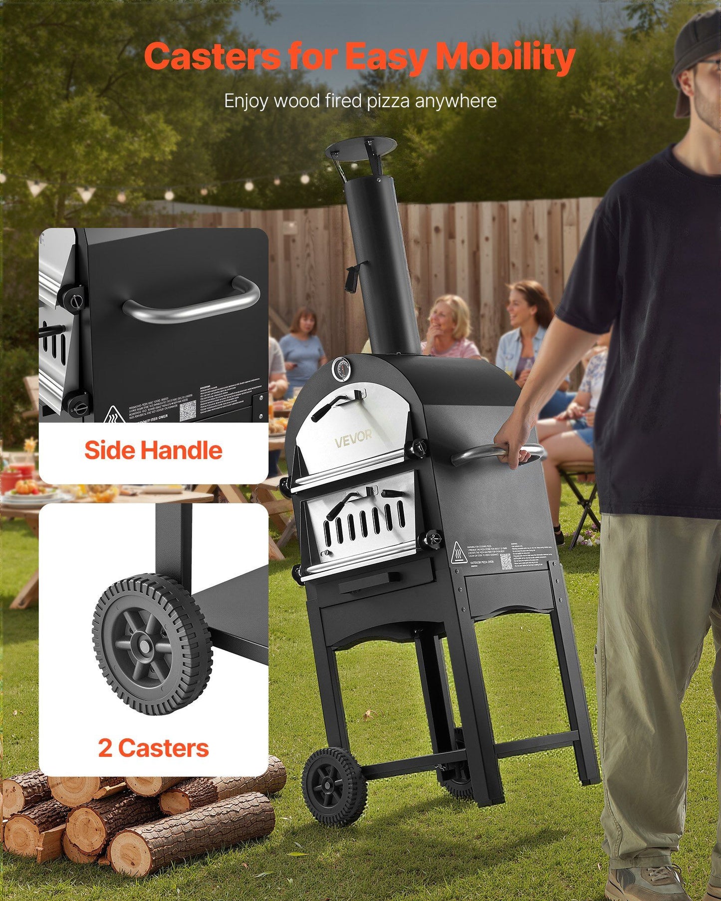 Outdoor Pellet  Pizza Oven