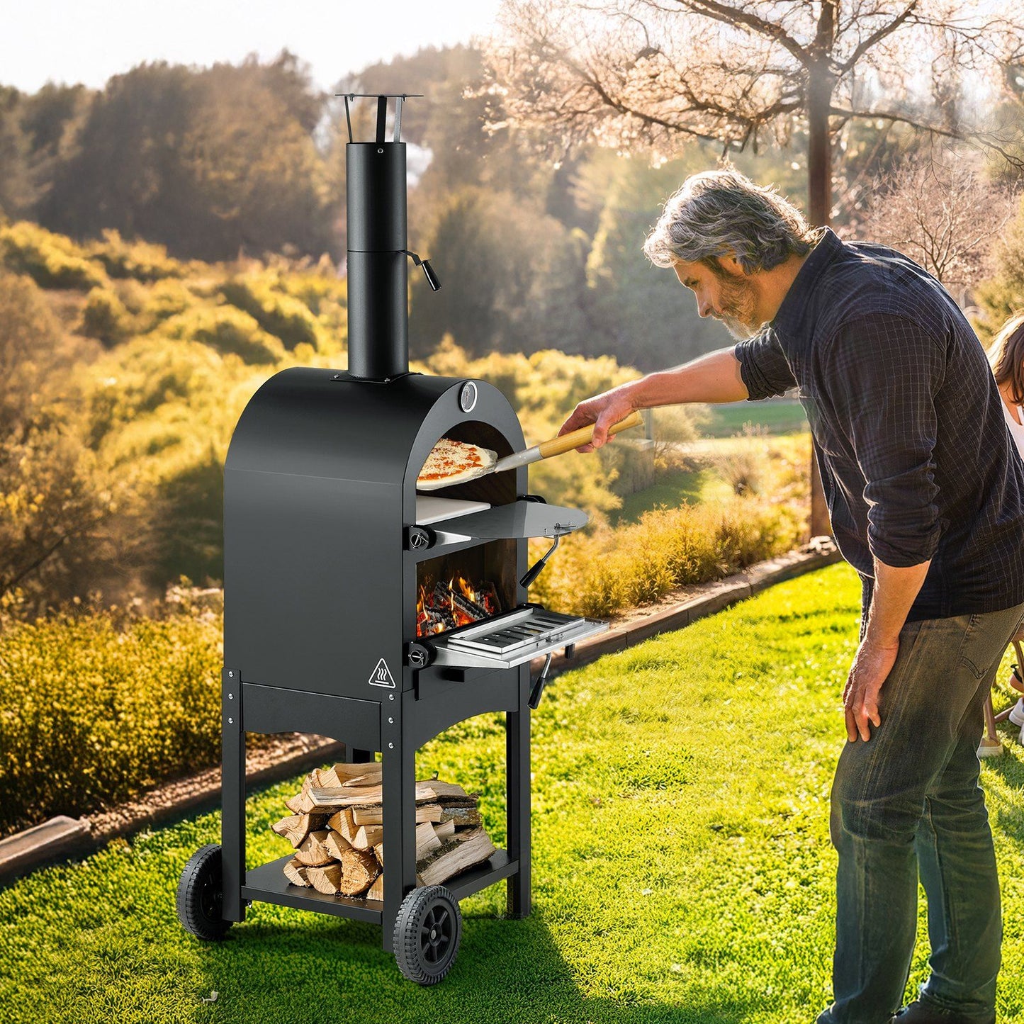 Outdoor Pellet  Pizza Oven